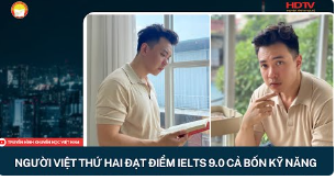 Người Việt thứ hai đạt điểm IELTS 9.0  cả bốn kỹ năng